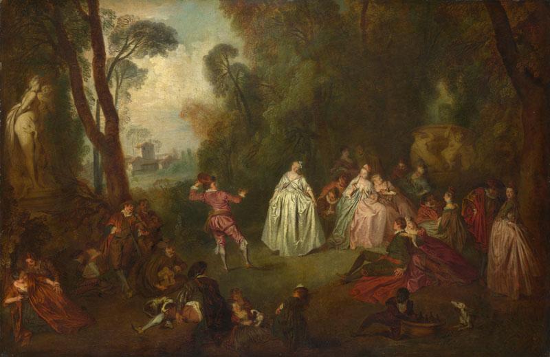 Imitator of Jean-Baptiste Pater - The Dance