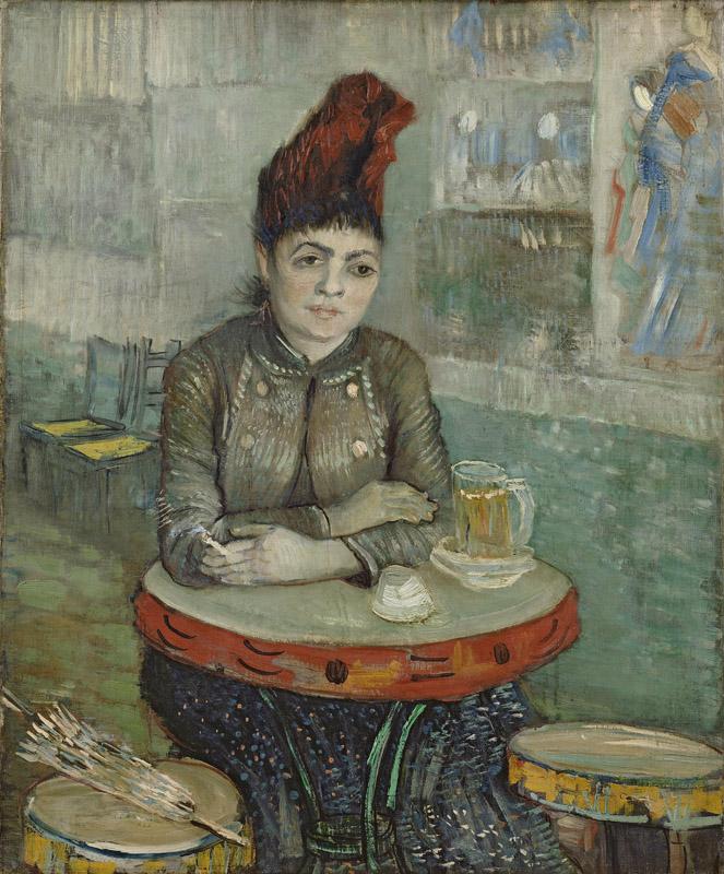 In the cafe Agostina Segatori in Le Tambourin (January 1887 - March 1887)