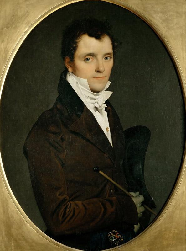 Ingres, Jean Auguste Dominique -- Edme Bochet (1783-1871)