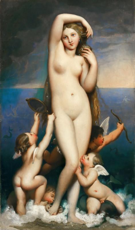 Ingres, Jean Auguste Dominique -- Venus Anadyomene