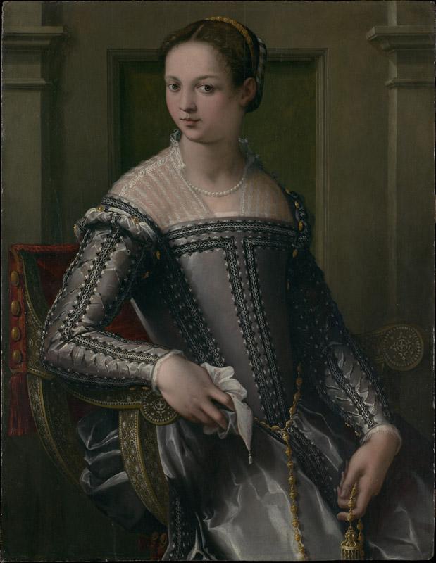 Italian (Florentine) Painter--Portrait of a Woman