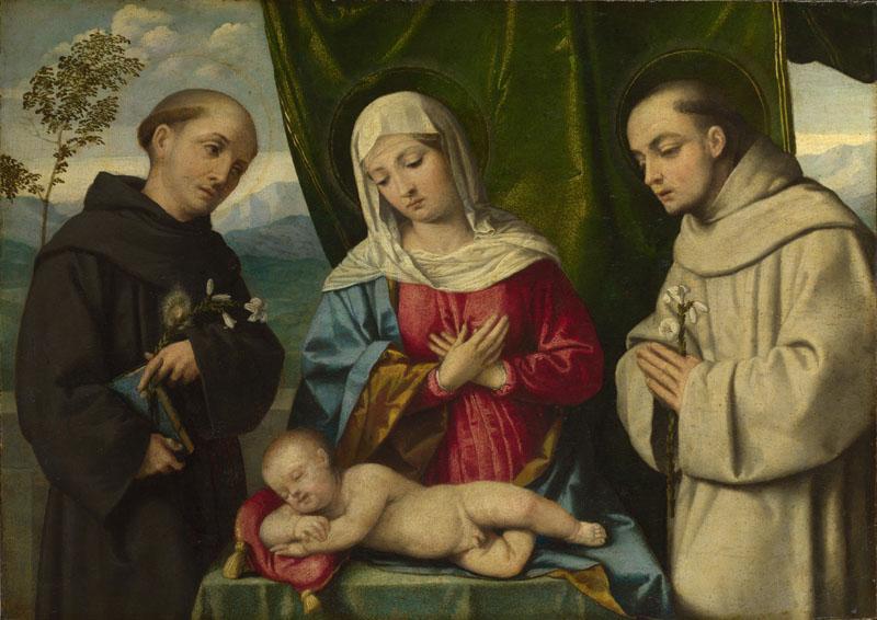Italian, North - The Madonna and Child with Saints