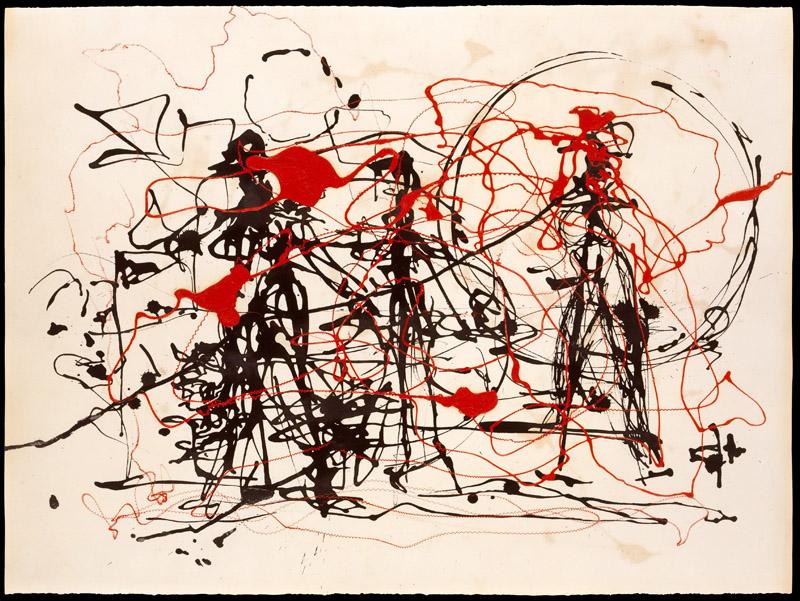 Jackson Pollock--Untitled
