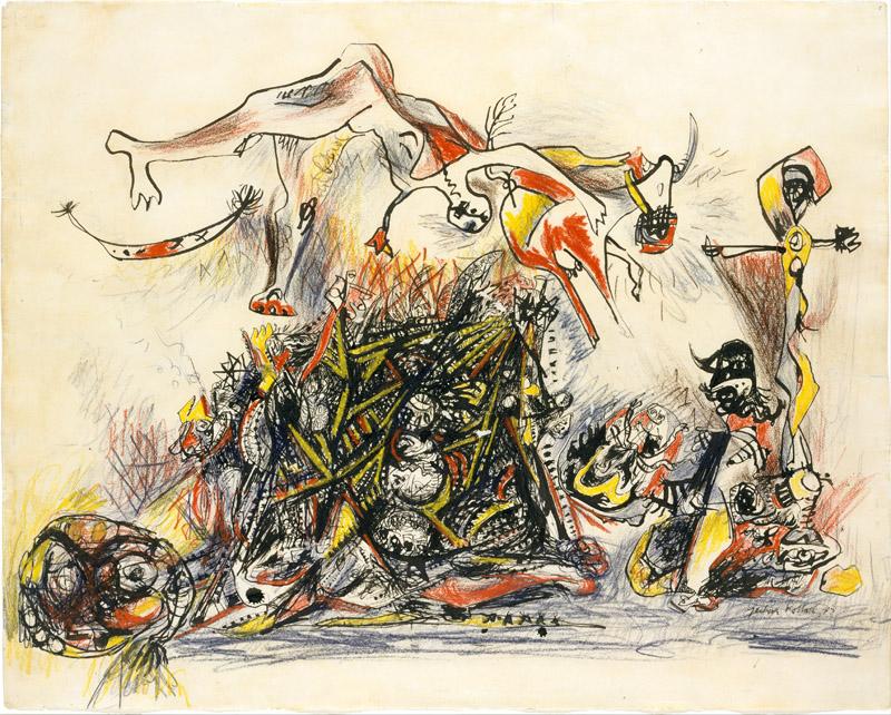 Jackson Pollock--War