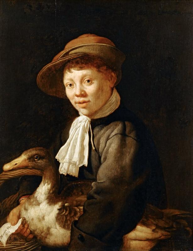 Jacob Gerritsz. Cuyp -- Boy with Duck