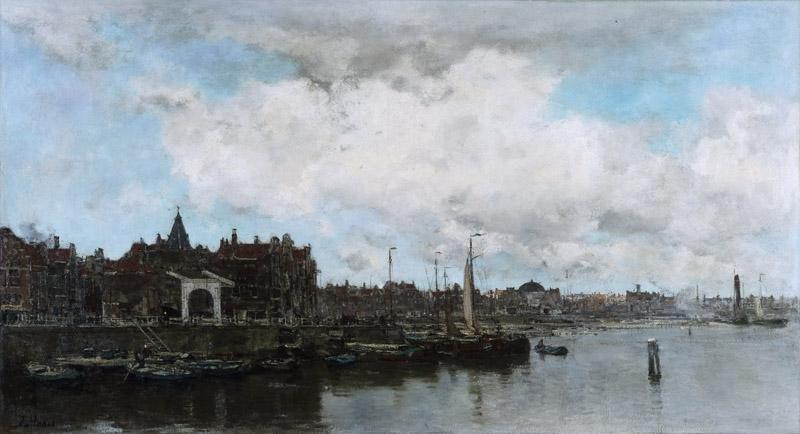 Jacob Hendricus Maris, Dutch (active The Hague and London), 1837-1899 -- The Schreierstoren, Amsterdam