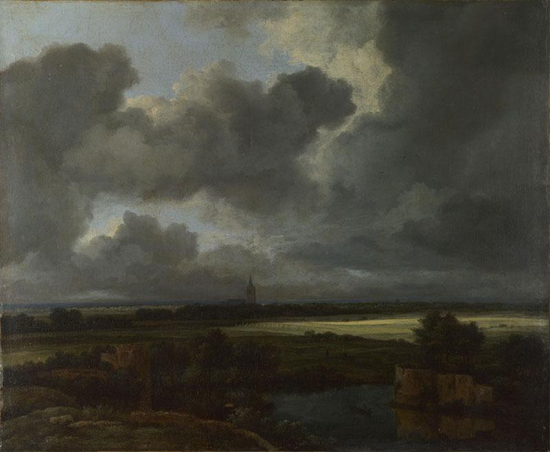 Jacob van Ruisdael - An Extensive Landscape with Ruins