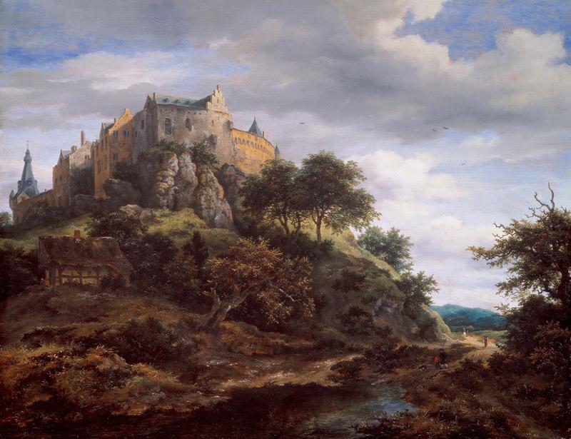Jacob van Ruisdael - View of Bentheim Castle