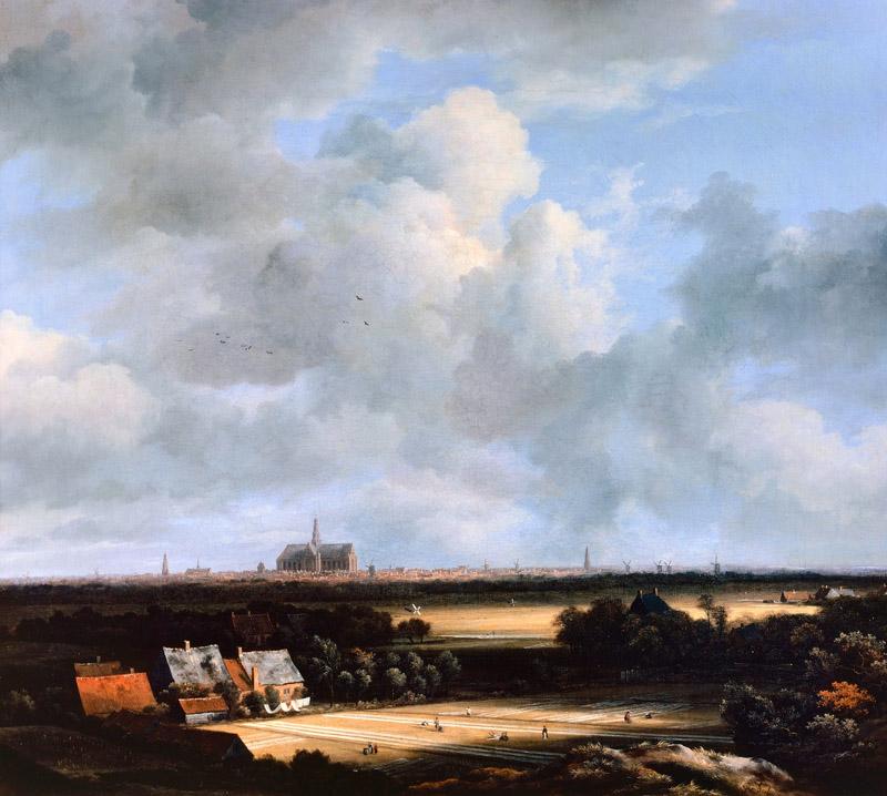 Jacob van Ruisdael - View of Haarlem