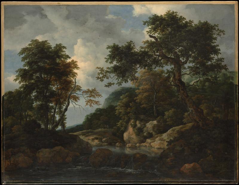 Jacob van Ruisdael--The Forest Stream