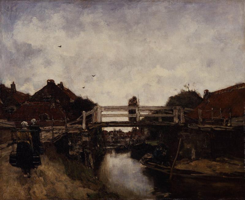 Jacobus Hendrikus Maris - The Bridge, 1885