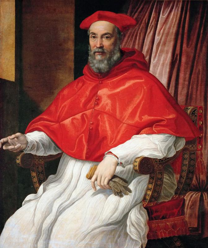 Jacopino del Conte -- Portrait of a Cardinal
