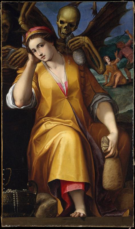 Jacopo Ligozzi--Allegory of Avarice