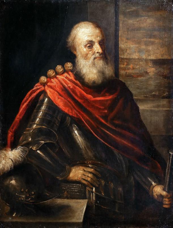 Jacopo Palma, il giovane-Portrait of Vincenzo Cappello