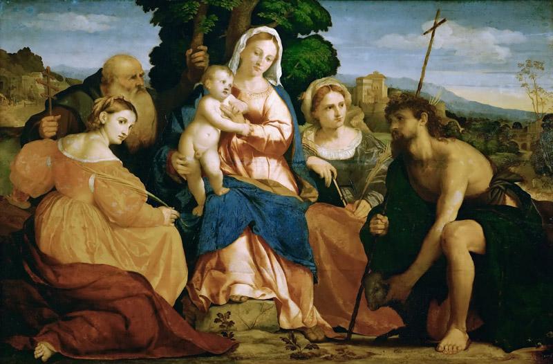 Jacopo Palma, il vecchio -- The Virgin Mary with Child