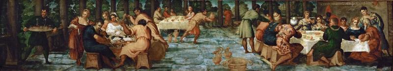 Jacopo Tintoretto -- Belsazar Feast