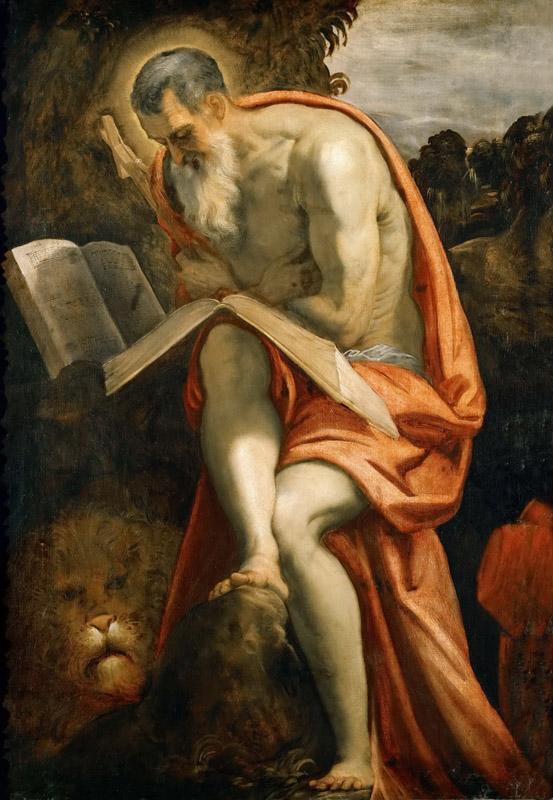 Jacopo Tintoretto -- Saint Jerome
