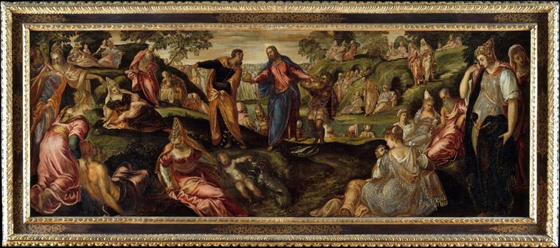 Jacopo Tintoretto--The Miracle of the Loaves and Fishes