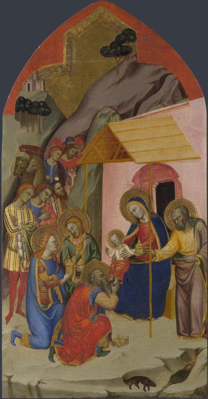 Jacopo di Cione and workshop - The Adoration of the Kings