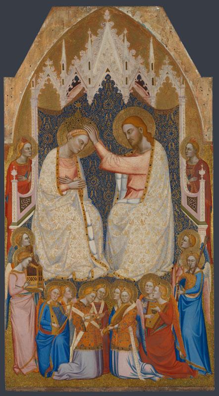 Jacopo di Cione and workshop - The Coronation of the Virgin - Central Main Tier Panel