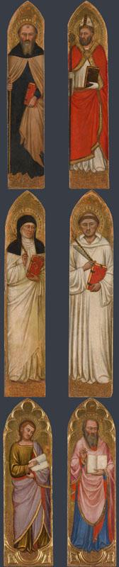 Jacopo di Cione and workshop - The Littleton Pilaster Saints