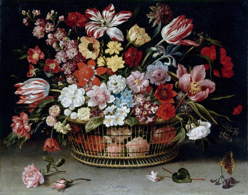 Jacques Linard -- Basket of flowers