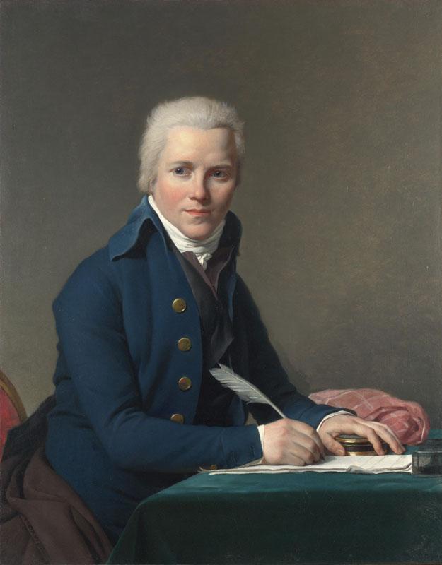 Jacques-Louis David - Portrait of Jacobus Blauw