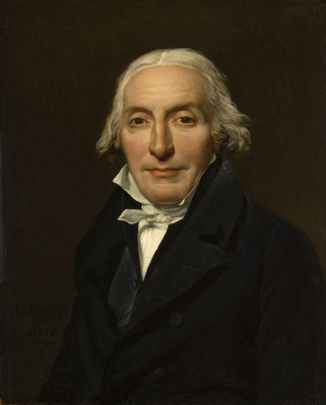 Jacques-Louis David - Portrait of Jean-Pierre Delahaye