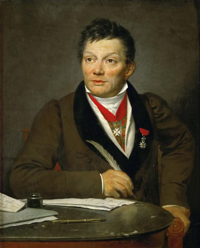 Jacques-Louis David -- Alexandre Lenoir