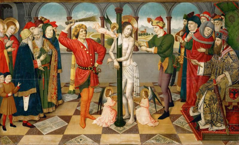 Jaime Huguet (1412-1492) -- Flagellation