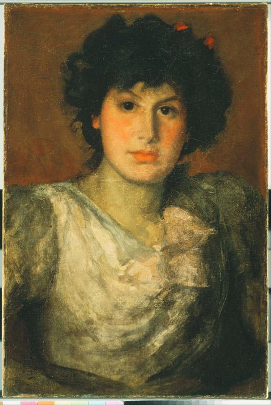 James Abbott McNeill Whistler (1834-1903)-Miss Lillian Woakes