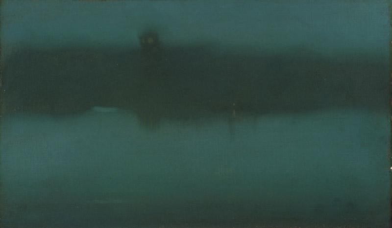 James Abbott McNeill Whistler, American (active England), 1834-1903 -- Nocturne