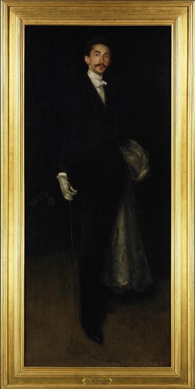 James McNeill Whistler - Arrangement in Black and Gold, Comte Robert de Montesquiou-Fezensac, 189