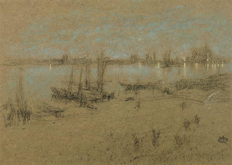 James McNeill Whistler - Nocturne Venice 1880