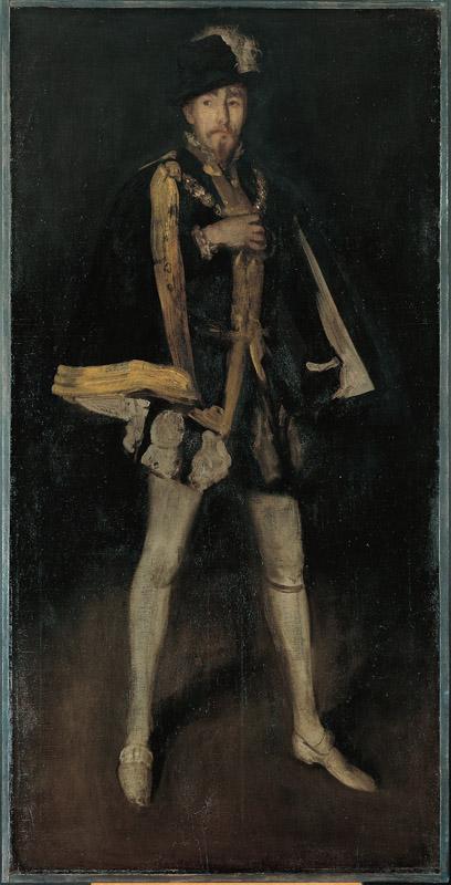 James McNeill Whistler--Arrangement in Black, No. 3 Sir Henry Irving as Philip II of Spain95