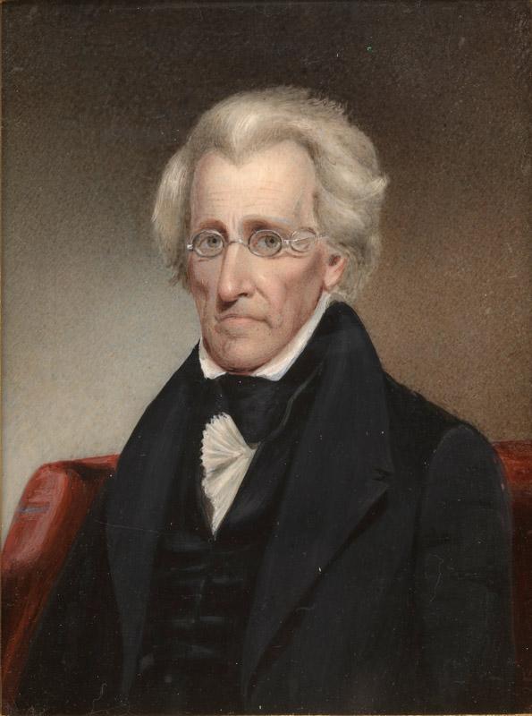 James Tooley, Jr. - Portrait of Andrew Jackson (1840)