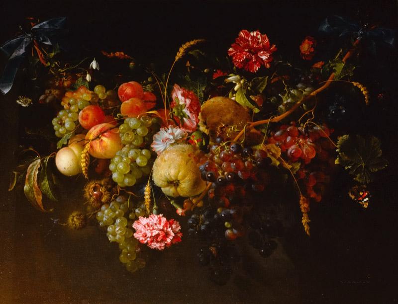 Jan Davidsz de Heem - Garland of Fruit and Flowers