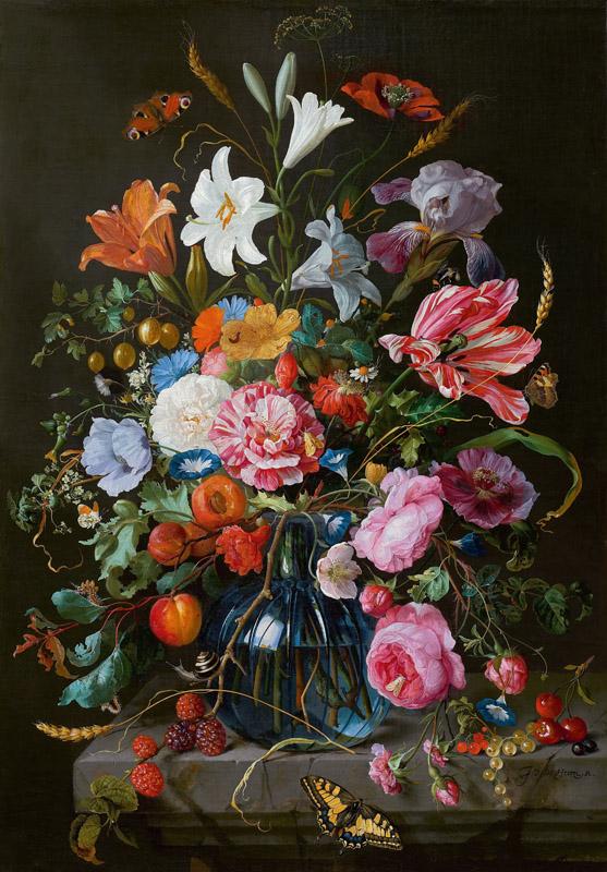 Jan Davidsz de Heem - Vase of Flowers