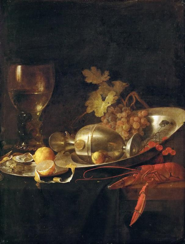 Jan Davidsz. de Heem (1606-1683 or 1684) -- Breakfast Still Life