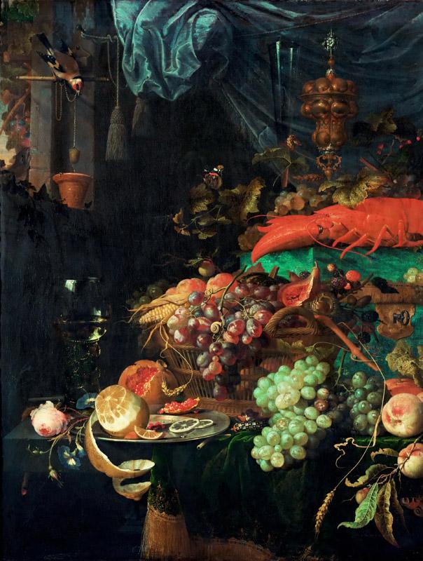 Jan Davidsz. de Heem (1606-1683 or 1684) -- Still Life with Fruit