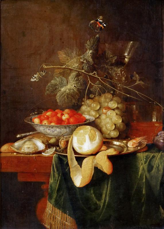 Jan Davidsz.de Heem(1606-1683)-Still Life