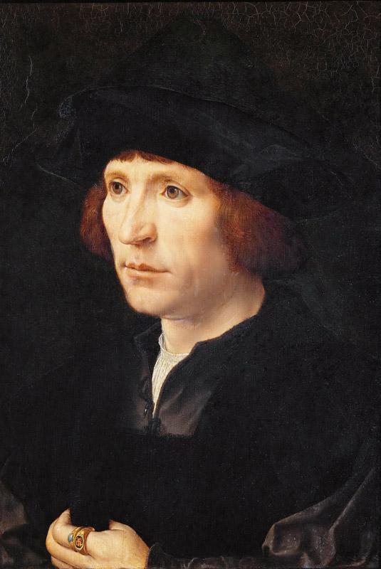 Jan Gossaert (c. 1478-1532) -- Portrait of a Man