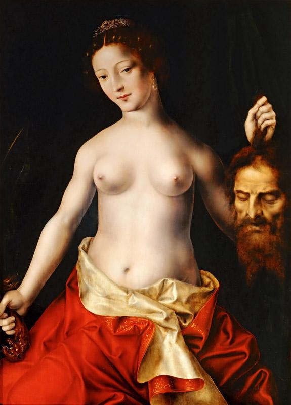 Jan Massys (ca. 1509-1575) -- Judith with the head of Holofernes
