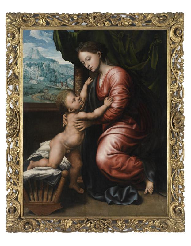 Jan Van Hemessen - Virgin with Child
