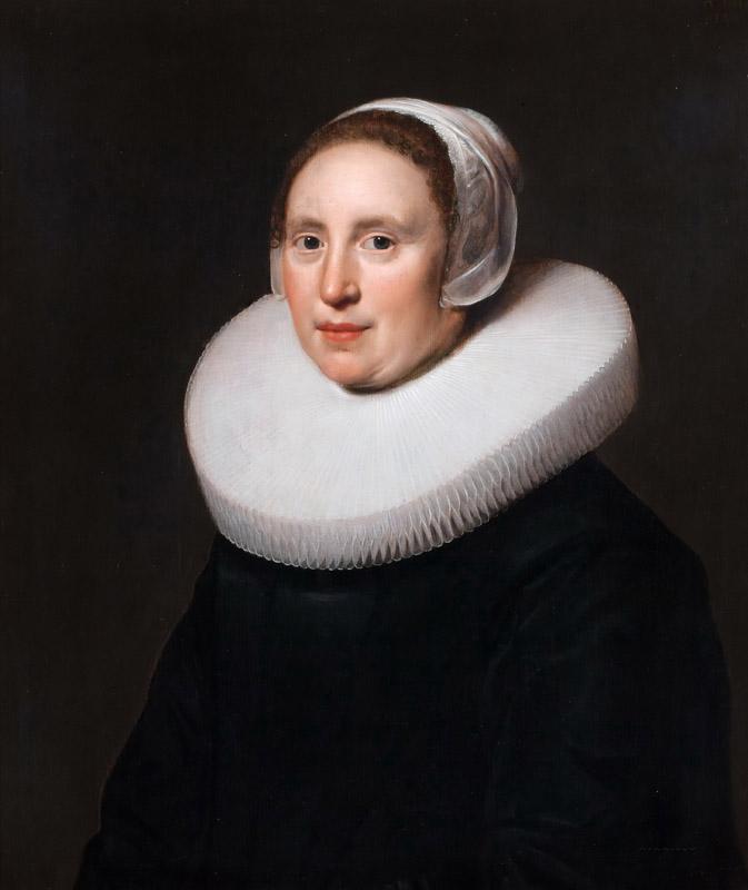 Jan Westerbaen the Elder - Portrait of Susanna Pietersdr Oostdijk