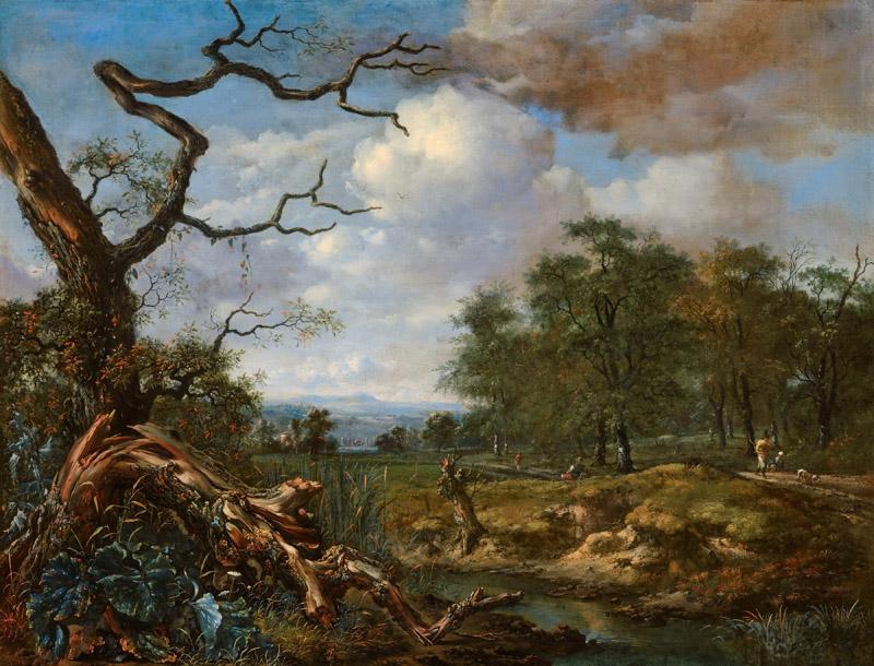 Jan Wijnants - Landscape at the Edge of Woods