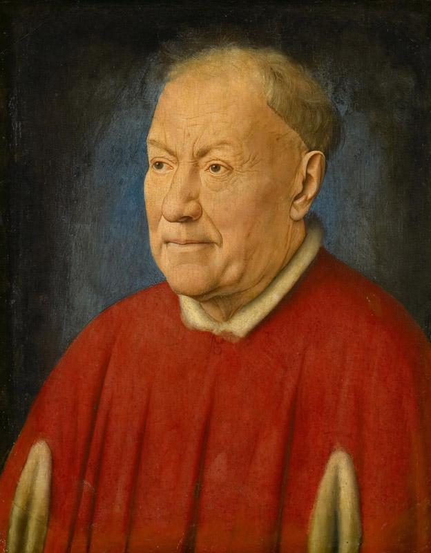 Jan van Eyck -- Cardinal Niccolo Albergati