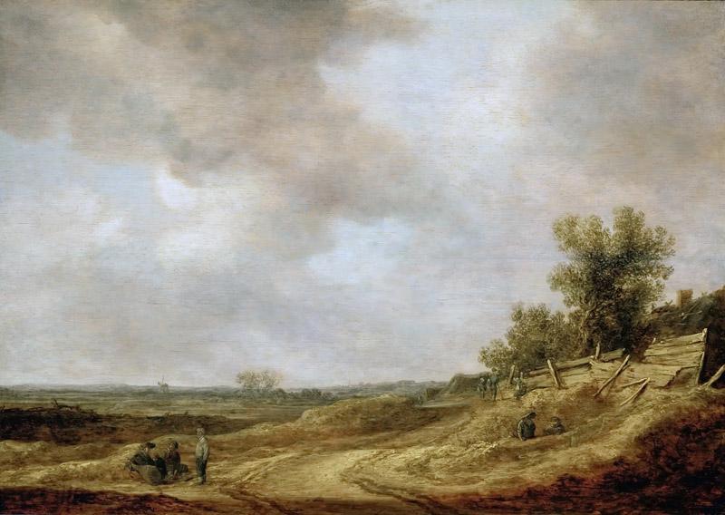 Jan van Goyen (1596-1656) -- Flat Landscape
