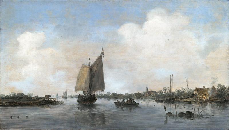 Jan van Goyen - River View