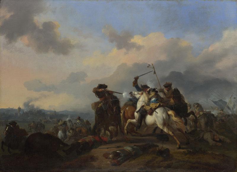 Jan van Huchtenburgh - A Battle